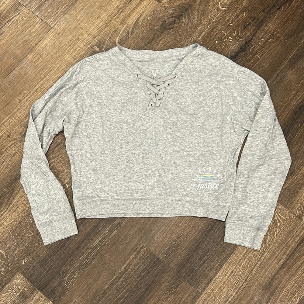 Justice Gray Long Sleeve Tee